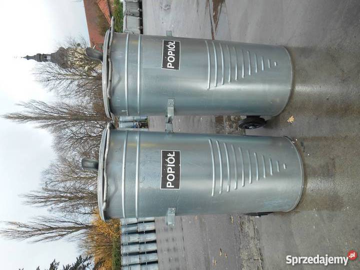 pojemniki 110 L ocynk używany stan sprzedam