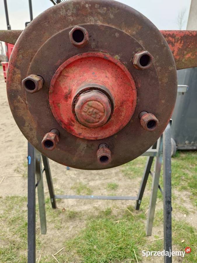 Oś do przyczepy rolniczej opolskie Korfantów