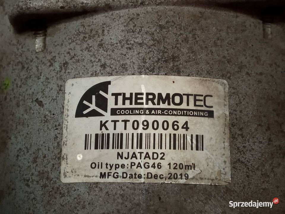 SPRĘŻARKA KLIMATYZACJI KTT090064 20 16V Hyundai osobowe świętokrzyskie sprzedam