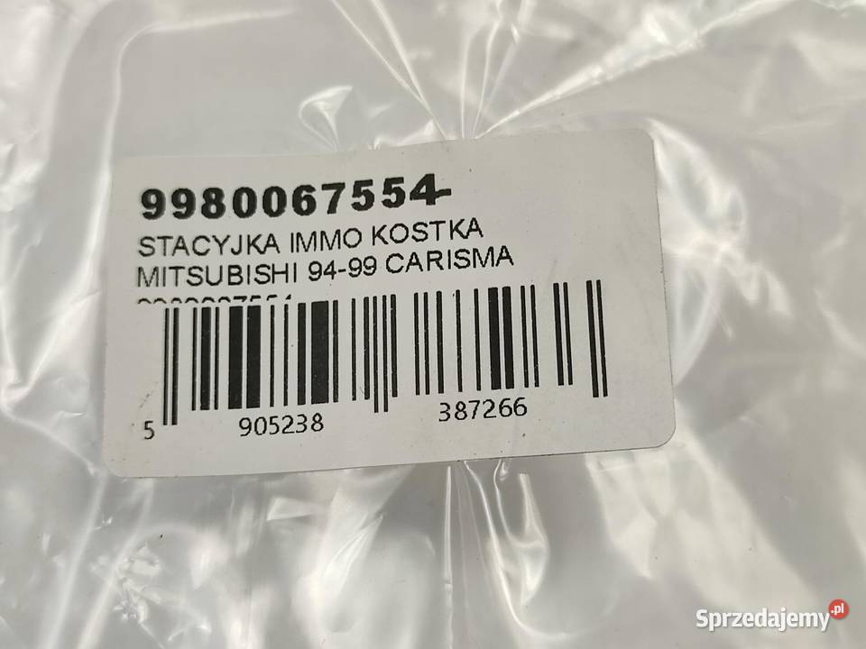 STACYJKA IMMO KOSTKA MITSUBISHI CARISMA 16L 1995 osobowe