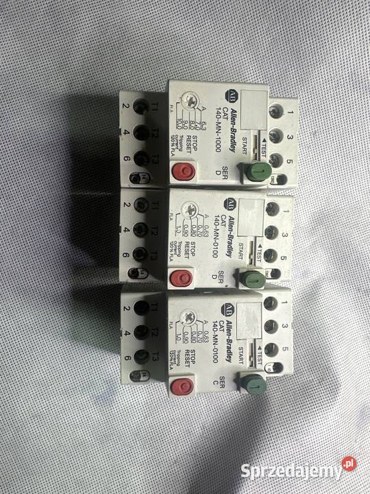 Wyłączniki silnikowy firmy AB Allen Bradley Gliwice sprzedam