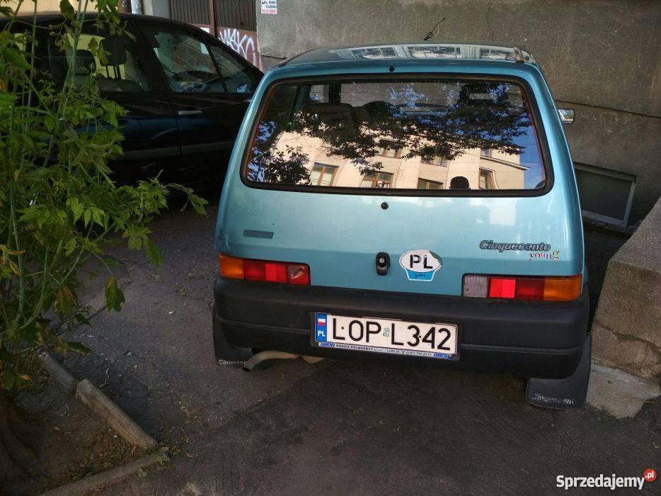 Oc I przegląd do 102017 Cinquecento w Lublin sprzedam