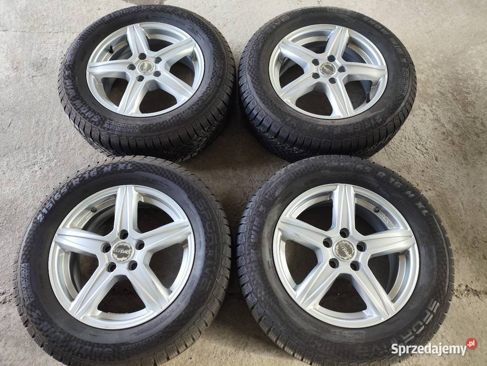 Koła zimowe alufelgi 16 5x108 nowe opony 21565 Gowarczów
