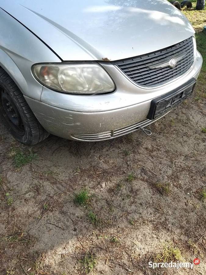 ZDERZAK SREBRNY CHRYSLER GRAND VOYAGER 0107 R