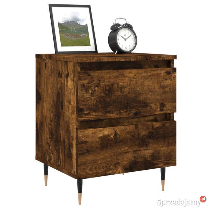 Szafka nocna przydymiony dąb 40x35x50 WM826870 mazowieckie