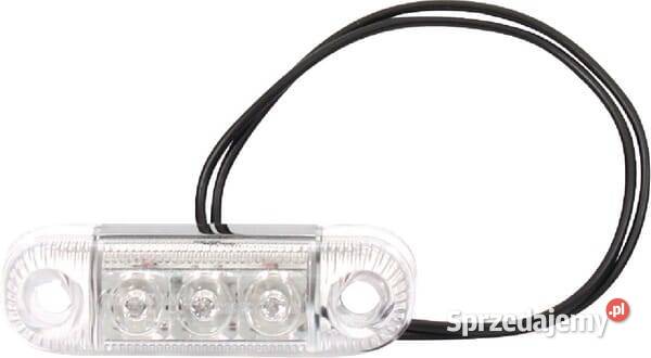 Lampa obrysowa LED prostokątna 1224V Oświetlenie małopolskie