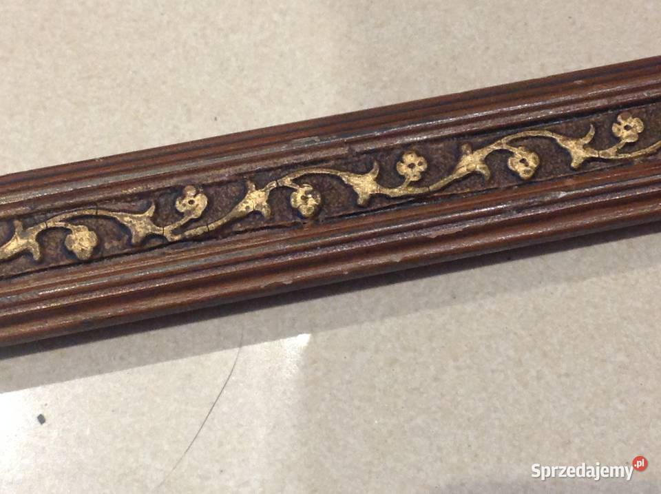 Stare Ramki Ramy Drewniane Zdobione lubuskie