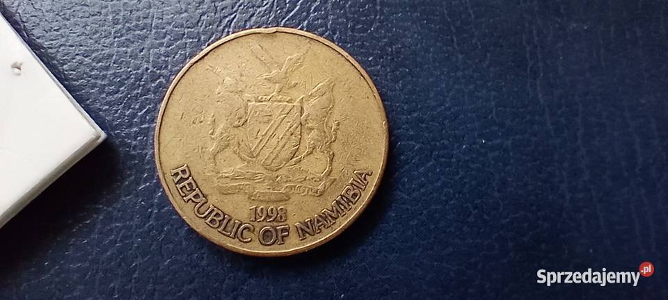 Stare monety 1 dolar 1998 Namibia Lesko