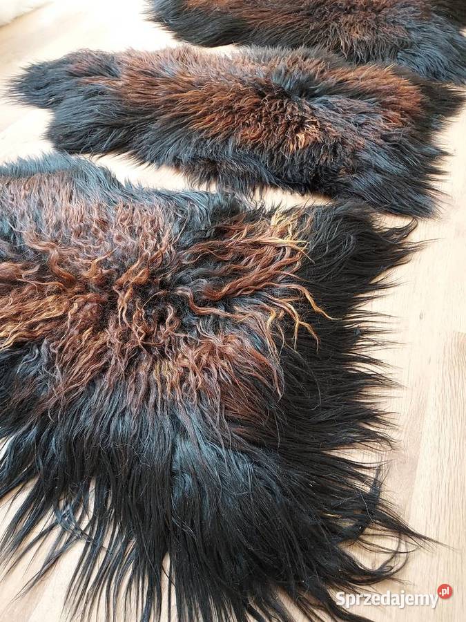 Skóra Owcza Naturalna Islandzka Kręcony Włos Dekoracje i ozdoby Szaflary sprzedam