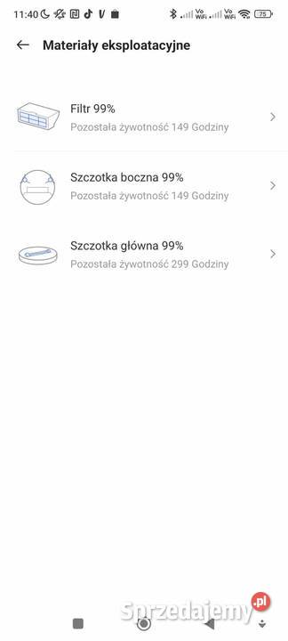 Robot sprzątający RealMe TechLife TL RMH2101 Ostrów Mazowiecka sprzedam