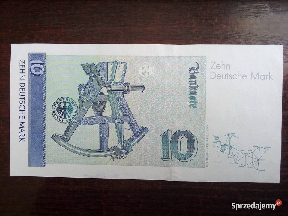 Banknot 10 marek Niemcy mazowieckie Płońsk