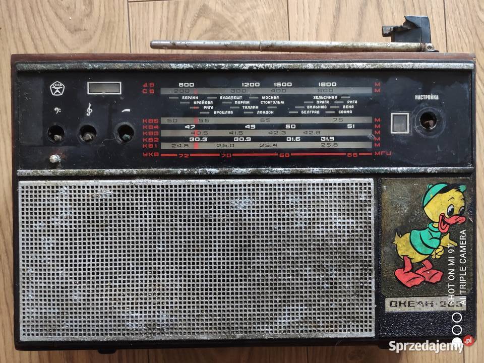 Radio Okean 203 ZSSR USSR CCCP Białystok sprzedam