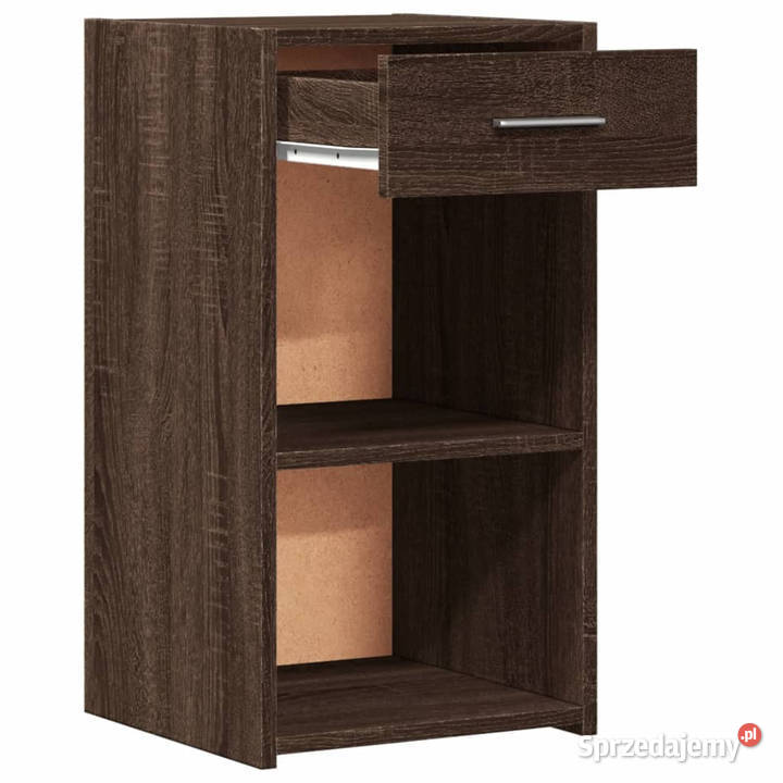 Szafka nocna brązowy dąb 35x34x65 WM840588 sprzedam