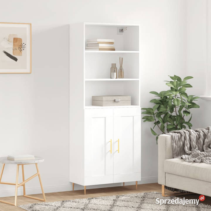 Witrynka biała 695x34x180 materiał Warszawa sprzedam