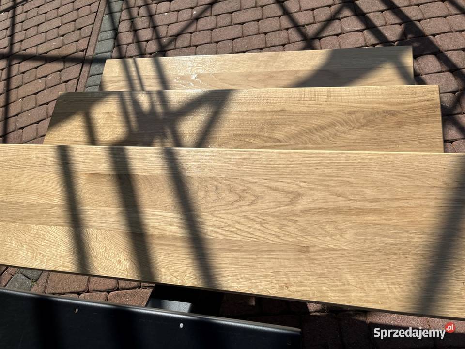 Okazja Schody metalowe stopnie dębowe gotowe Radłów sprzedam