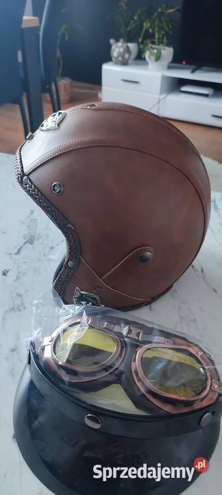 Kask cafe racer Harley chopper vintage mazowieckie Kołbiel