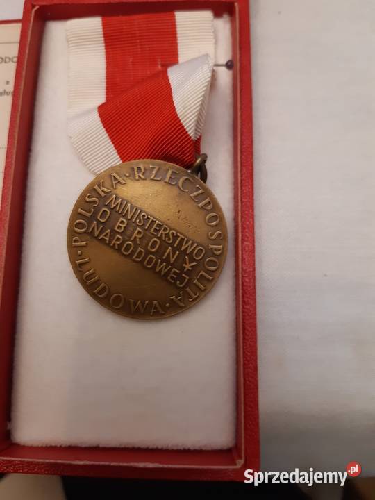 Piękne 4 medale PRL Warszawa