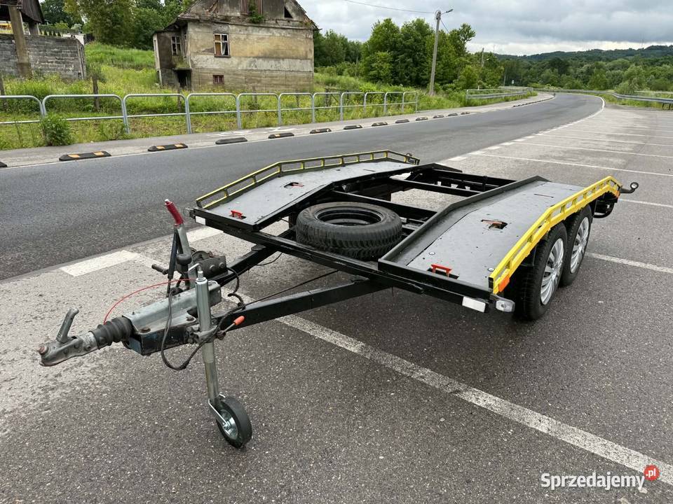Przyczepa laweta SAM DMC 1600 remoncie długie