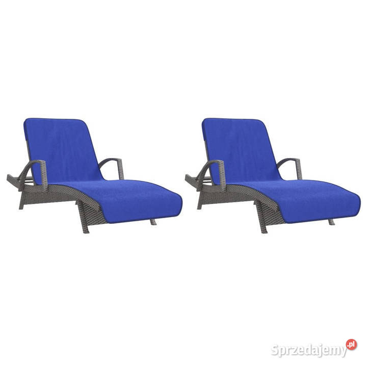 Ręczniki plażowe 2 niebieskie 75x200 400 gm Warszawa sprzedam
