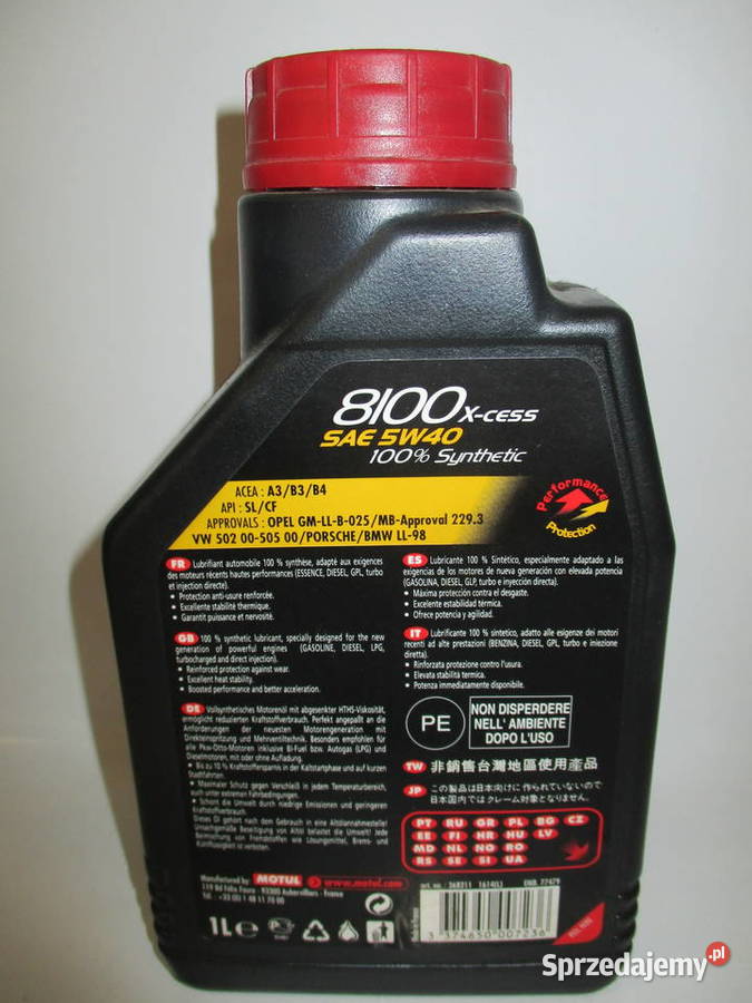 MOTUL 8100 X-Cess A3/B4 5w40 1L olej silnikowy | Sklep