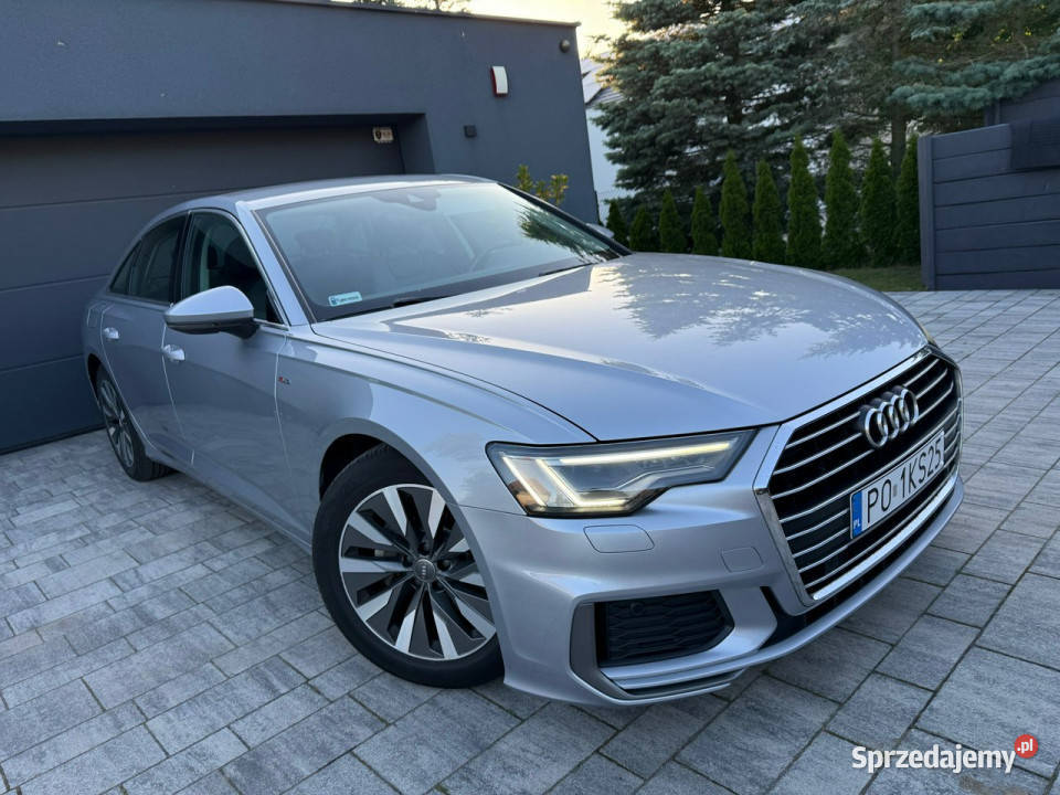 Audi A6 204 S Line Salon Polska Faktura Vat 23 elektrochrom. lusterko wst. wielkopolskie