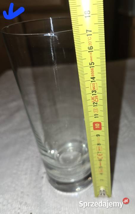 Wysoka szklanka do drinków i piwa Szklanki i kufle Sosnowiec sprzedam