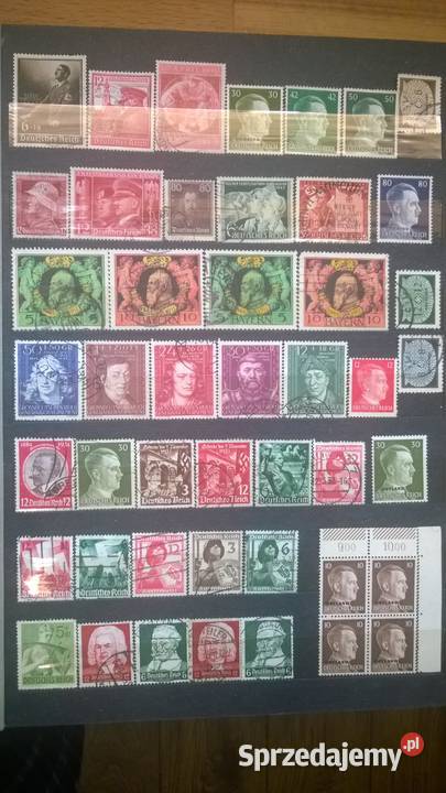 znaczki NIEMCY zestaw 91 stemplowane Warszawa sprzedam