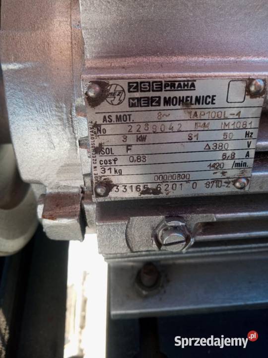 Sprężarka kompresor WANK 120l 3kw Lecka