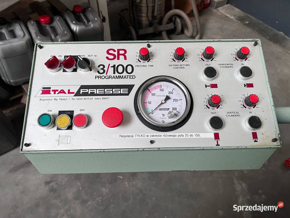 Prasa montażowa ITALPRESSE SR 3100 Juszczyn