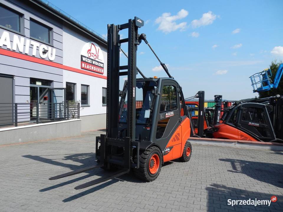 Wózek widłowy Linde H30D02 Przesuw boczny BD2216 Linde Mogilany