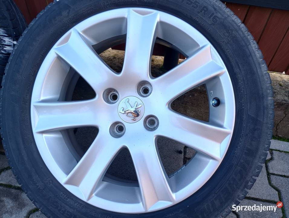 Alufelgi R16 4x108 et27 6j Oryginalne Peugeot kujawsko-pomorskie Włocławek