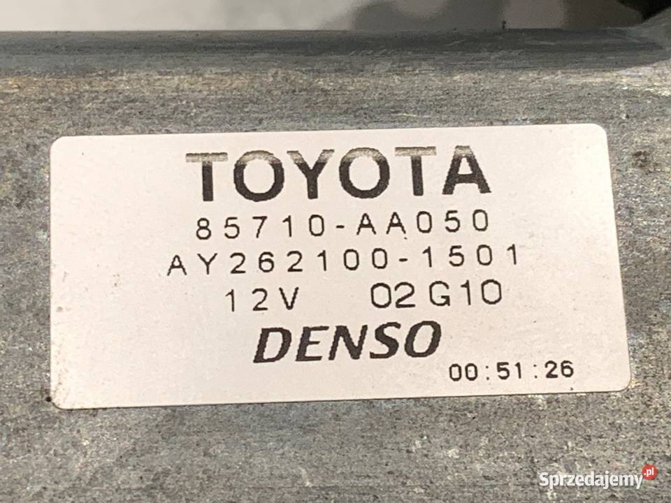 PODNOŚNIK SZYBY PRAWY PRZÓD TOYOTA COROLLA E12