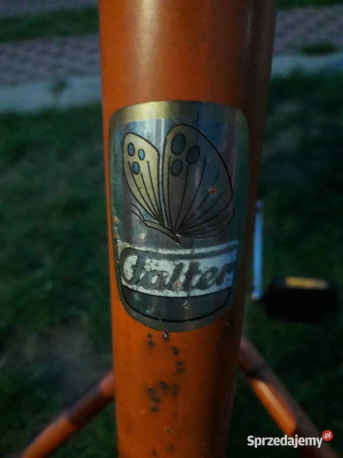 Zabytkowy rzadki cargo rower Falter transportowy Warszawa