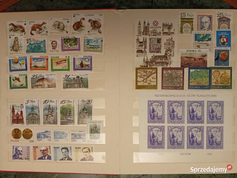 Znaczki filatelistyka podkarpackie Rzeszów