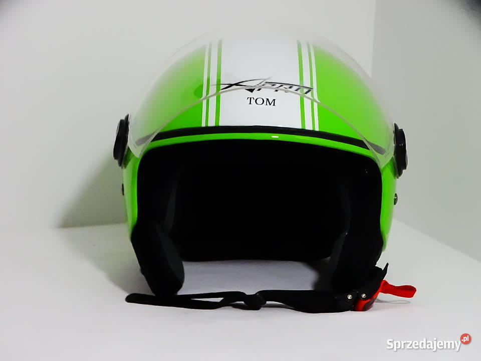 APro Otwarty Twarz Zielony kask motocyklowy L Biłgoraj