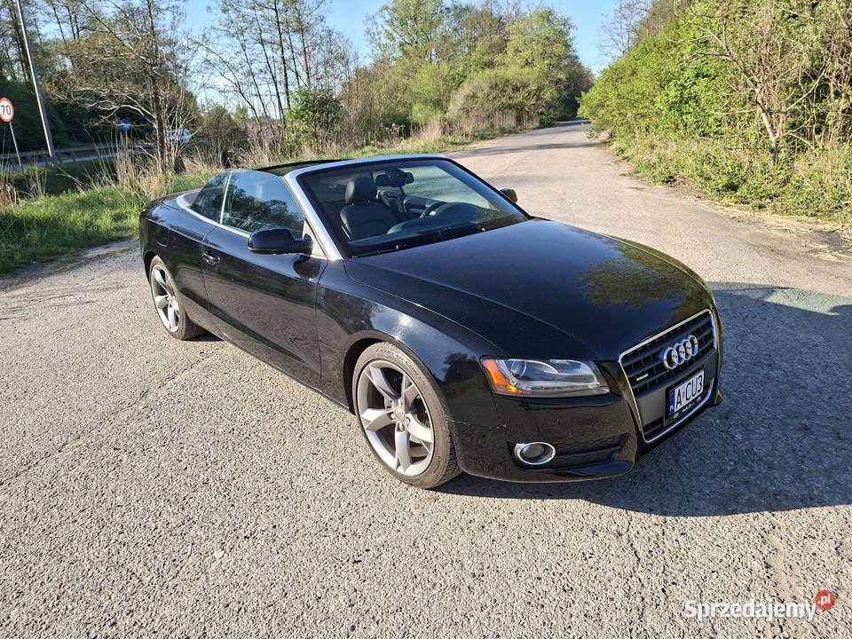 Piękne Audi A5 cabrio QUATTRO automat manetki Mińsk Mazowiecki