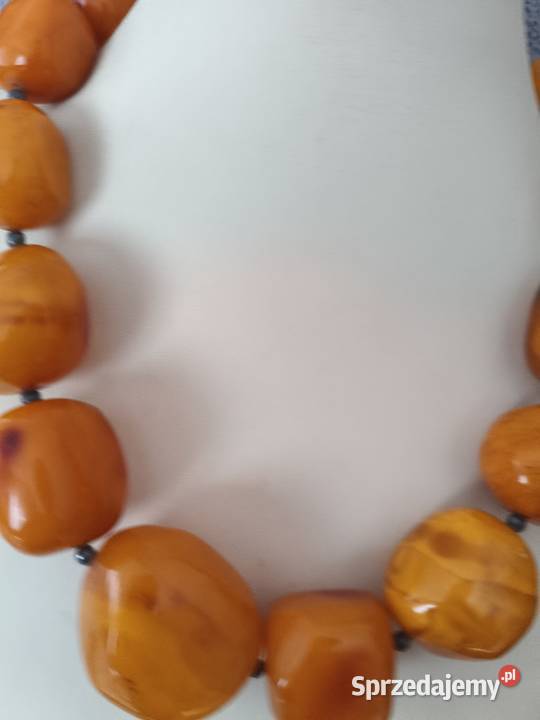 Naszyjnik Bursztyn Vintage 177gram Białystok
