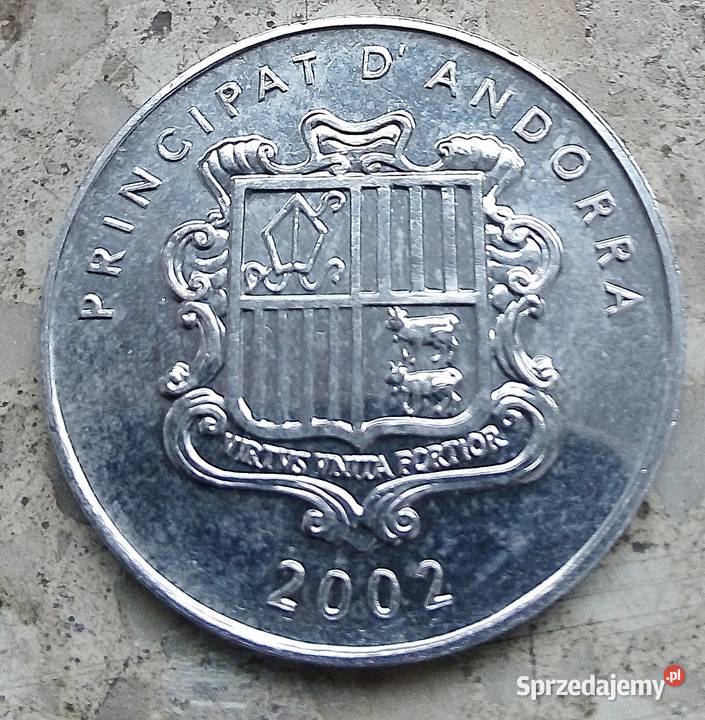 ANDORA 1 CENTIM 2002 r KRÓLŁADNA mazowieckie Legionowo