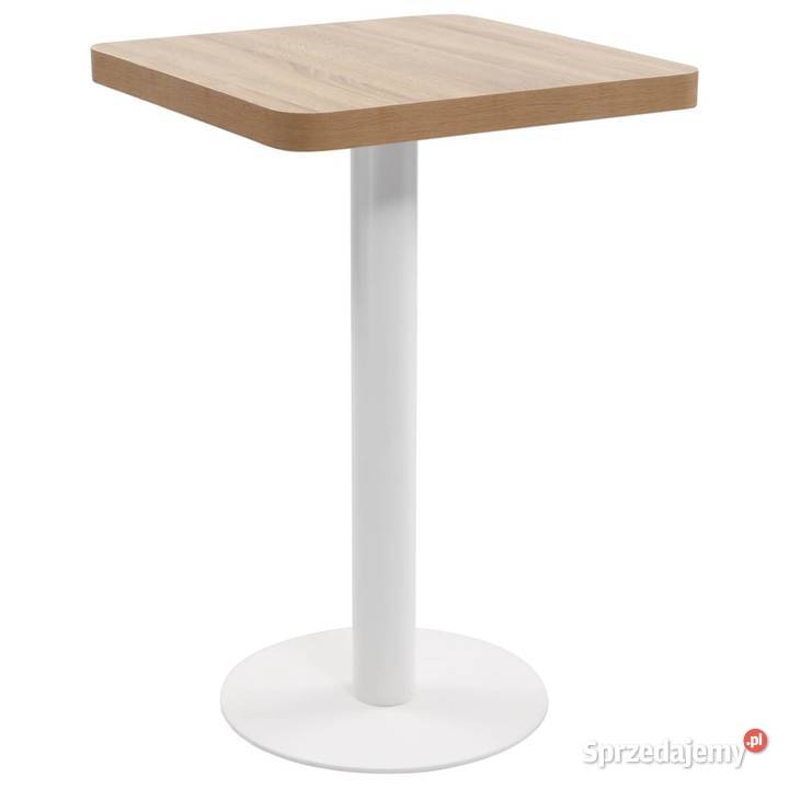 vidaXL Stolik bistro jasnobrązowy 50x50 Pozostałe Warszawa