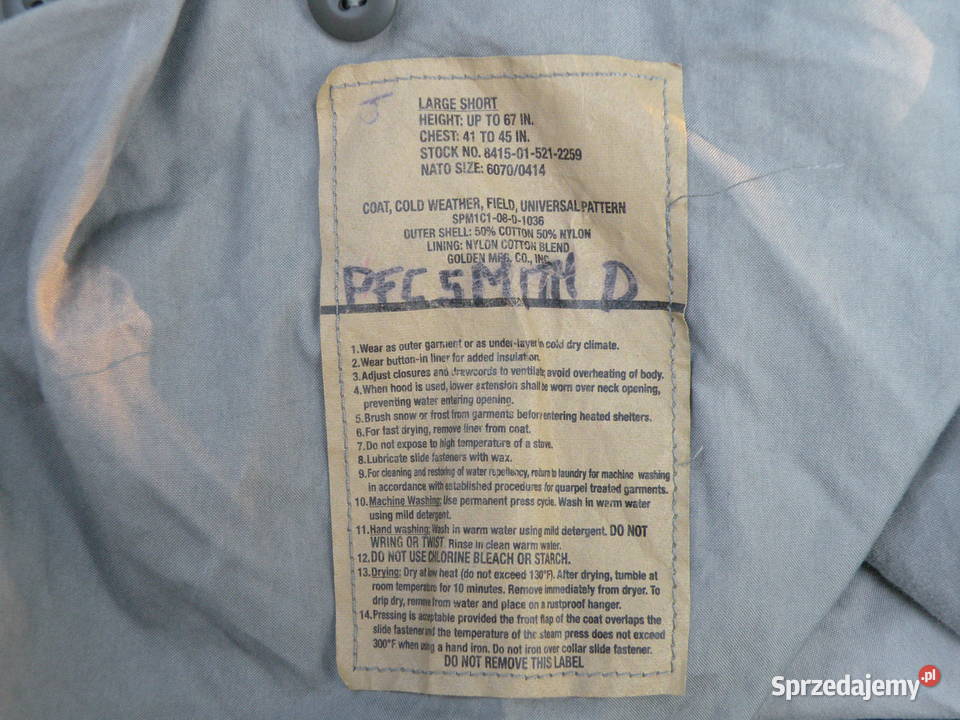 Kurtka ACU m65 UCP large short dolnośląskie sprzedam