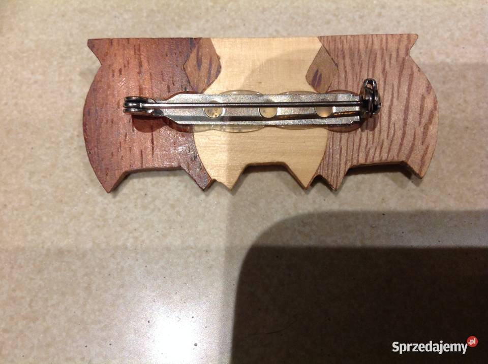 Broszka Drewniana Trzy Kotki Dla kobiet Galanteria i dodatki