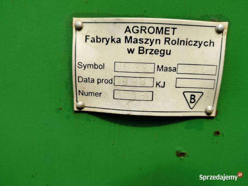 Rozsiewacz nawozu Unia Brzeg rnz2 RENOWACJA Wymokłe