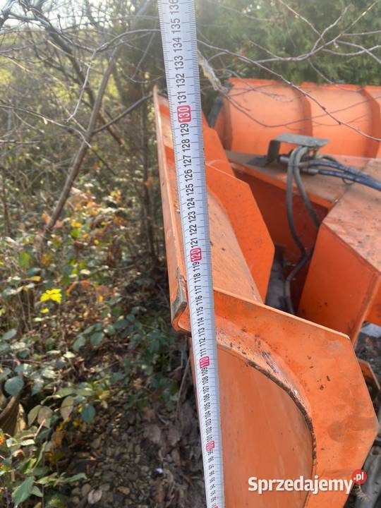 Pług do sniegu traktor koparko ładowarka 111cm3 Limanowa