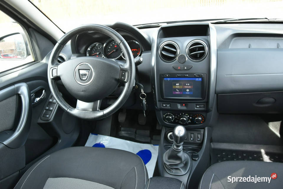 Dacia Duster AWD 4x4 12TCe 125 2017r lift Polski kurtyny powietrzne mazowieckie Kampinos