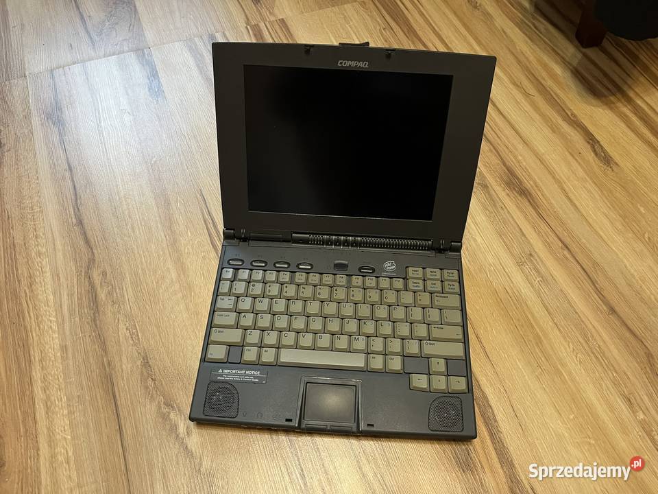 Zabytkowy laptop Compaq Armada 4100 Pentium Brzana