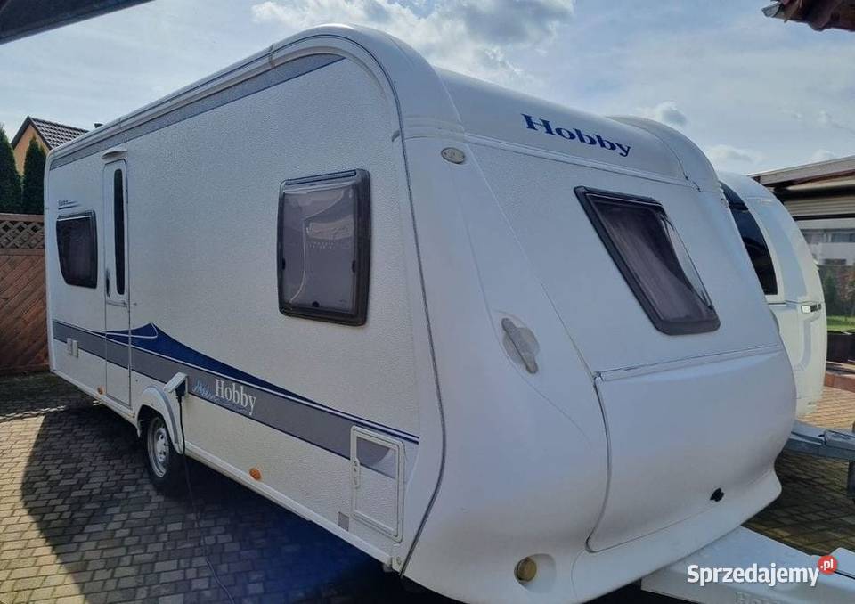 PRZYCZEPA KEMPINGOWA HOBBY 540 STAN