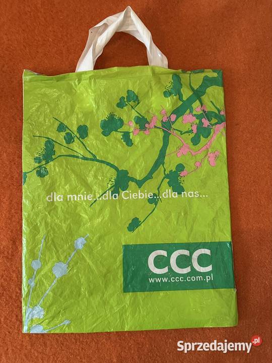 Reklamówka foliowa CCC mała do kolekcji sprzedam