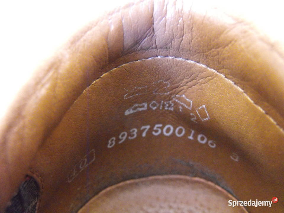 Buty RIEKER EUR40 255 Skóra lekkie pantofle Białystok