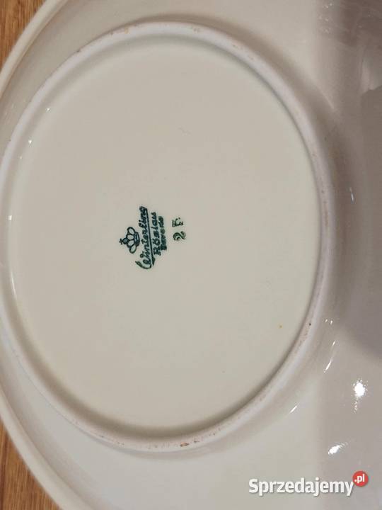 Zestaw porcelana talerzykow do deseru Braniewo