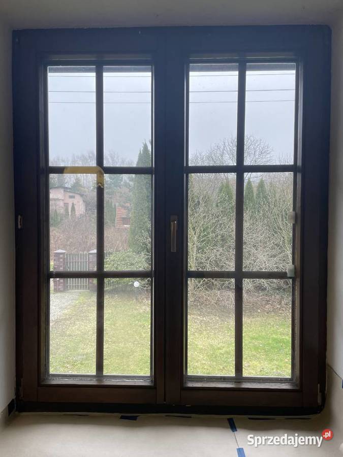 Sprzedam okna drewniane ze szprosami demontażu małopolskie